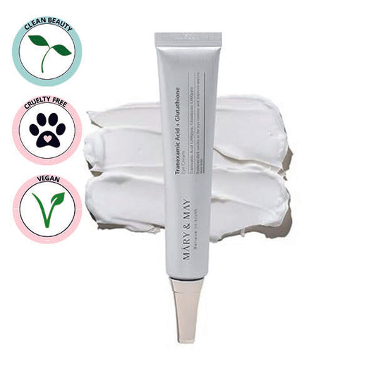 MARY & MAY | Tranexamic Acid + Glutathion Eye Cream 30ml (Crema cotorno occhi)