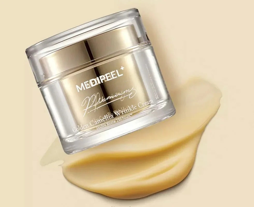 Medi-Peel | Peptide9 Golden Camellia Wrinkle Cream - 50g (Crema Anti-age)