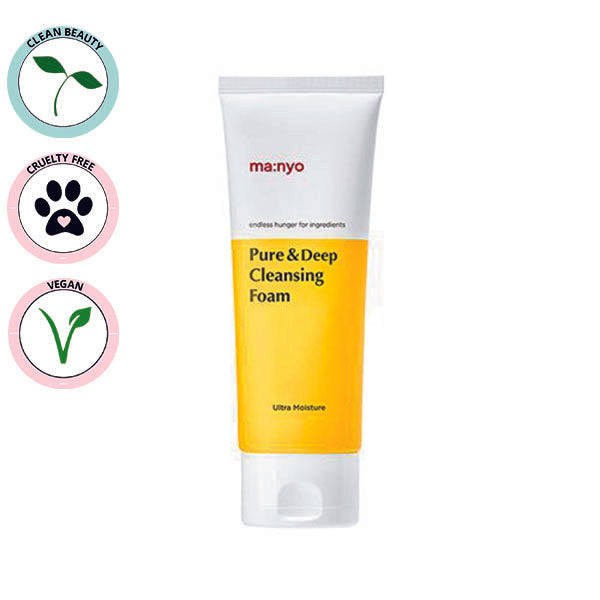 Manyo Factory | Pure& Deep Cleansing Foam - 100ml (Detergente Viso)