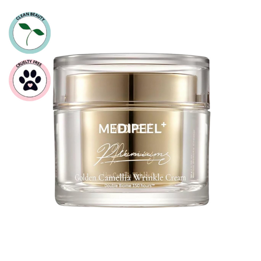 Medi-Peel | Peptide9 Golden Camellia Wrinkle Cream - 50g (Crema Anti-age)