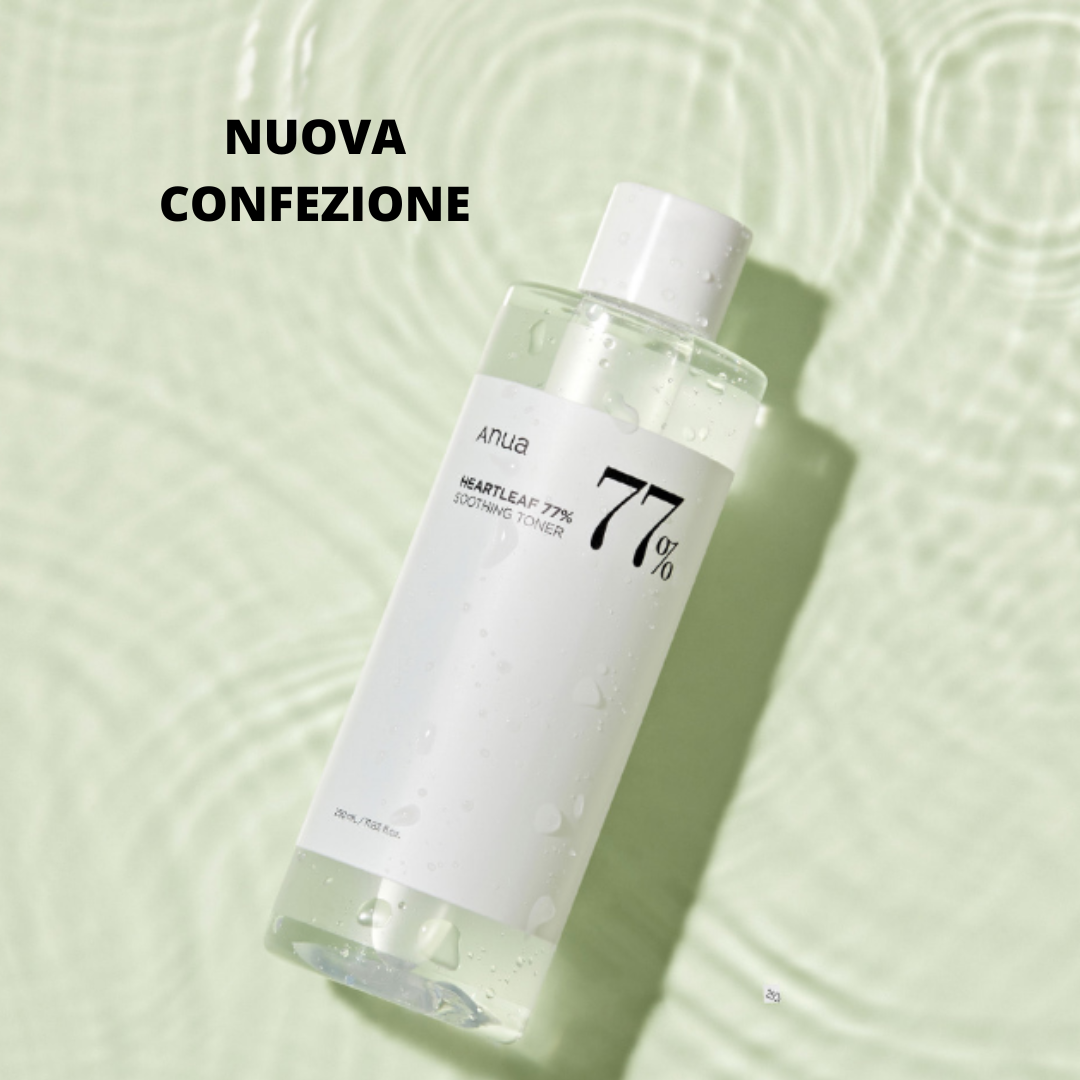 ANUA | Heartleaf 77% Soothing Toner - 250ml (Tonico Viso)