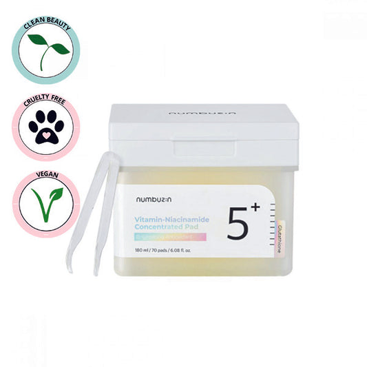 NUMBUZIN | No.5 Vitamin-Niacinamide Concentrated Pad - 180ml/70pads