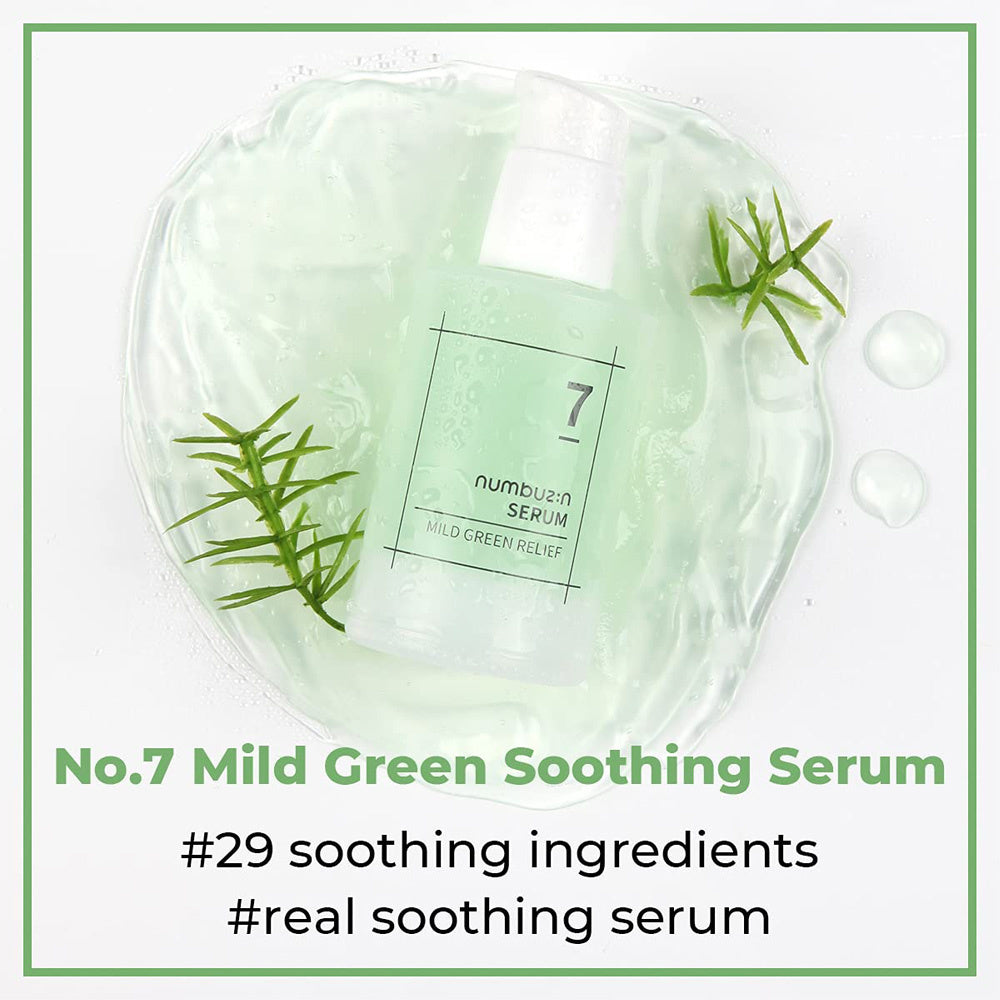 NUMBUZIN | No.7 Mild Green Soothing Serum 50ml (Siero Viso)