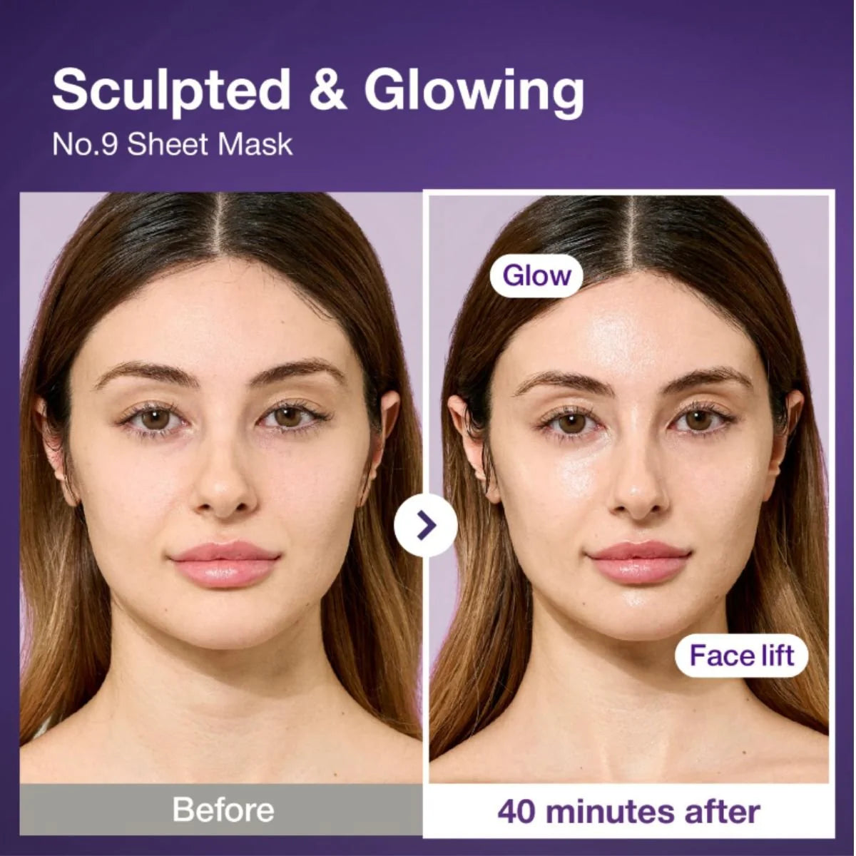 Numbuzin | No.9 NAD Bio Lifting-sil Full Face Mask (Maschera viso liftante)