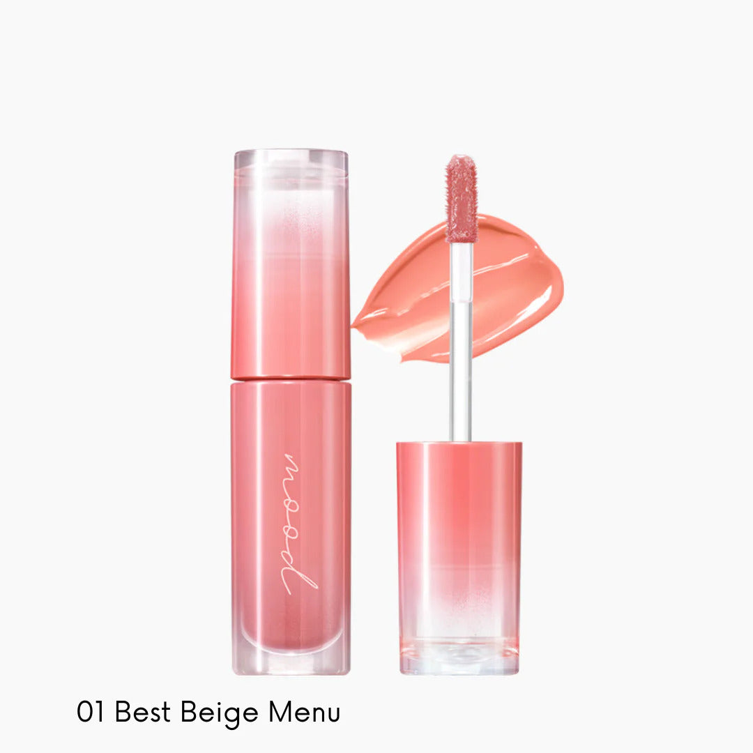 PERIPERA | Ink Mood Glowy Tint 01 Best Beige Menu 4g (Tinta Labbra)