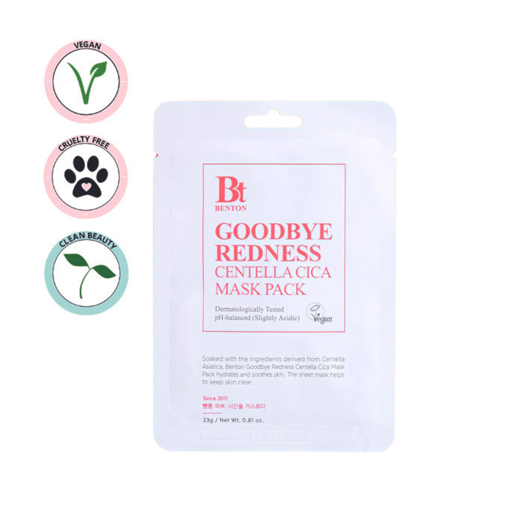 BENTON | Goodbye Redness Centella Mask Pack (Maschera Viso)