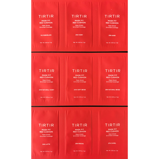 TIR TIR | Mask Fit Red Cushion - kit prova (9 colorazioni diverse)