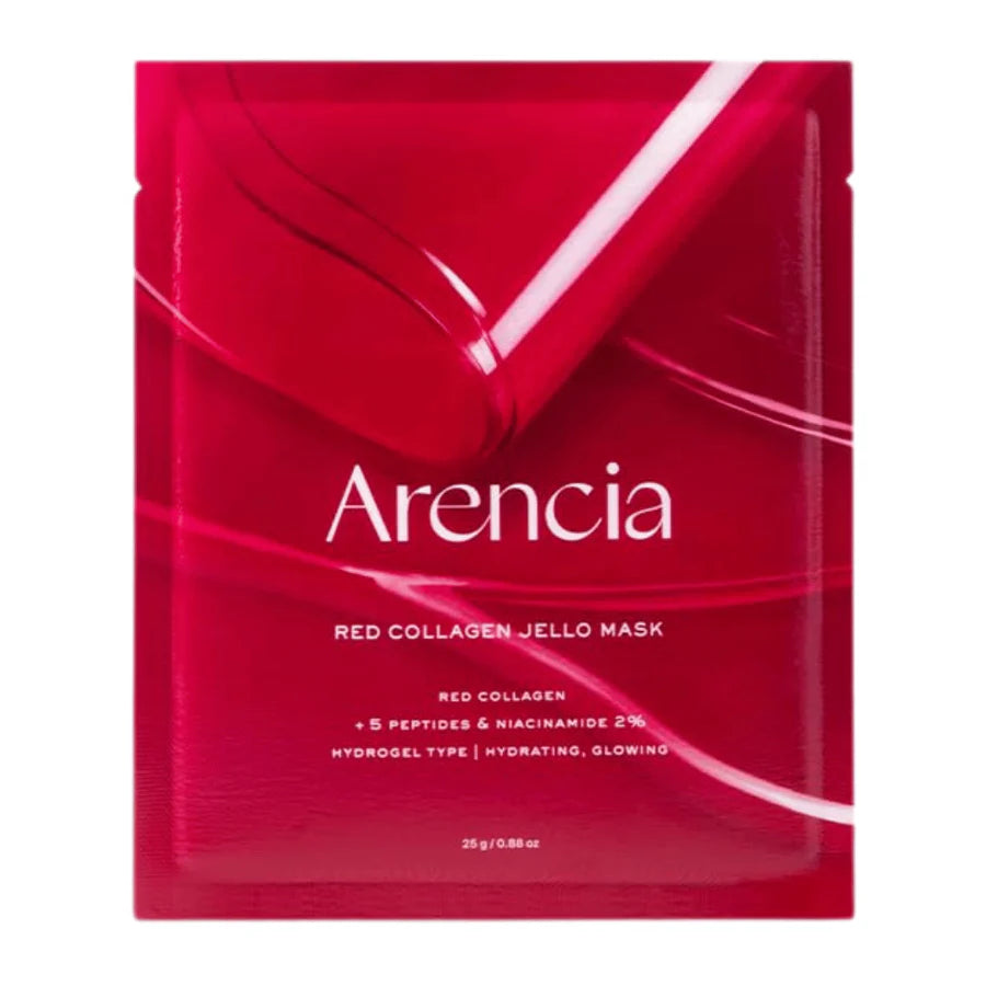 Arencia | Red Collagen Jello Mask 25g (Maschera viso)