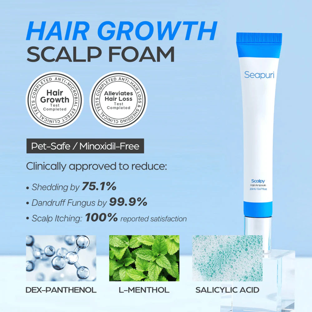 Seapuri | Scalpy Hair Serum 20ml (Siero cuio capelluto)