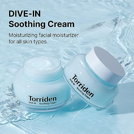 TORRIDEN | DIVE-IN Low Molecule Hyaluronic Acid Soothing Cream 100ml (Crema Viso)