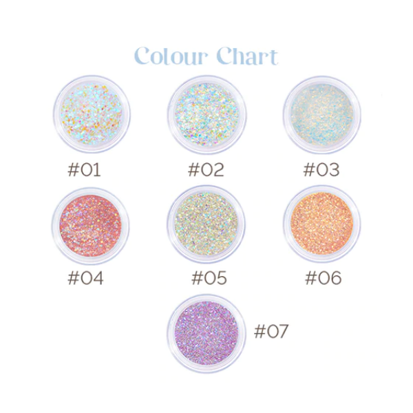 UNLEASHIA | Get Loose Glitter Gel 4g (Glitter viso corpo)