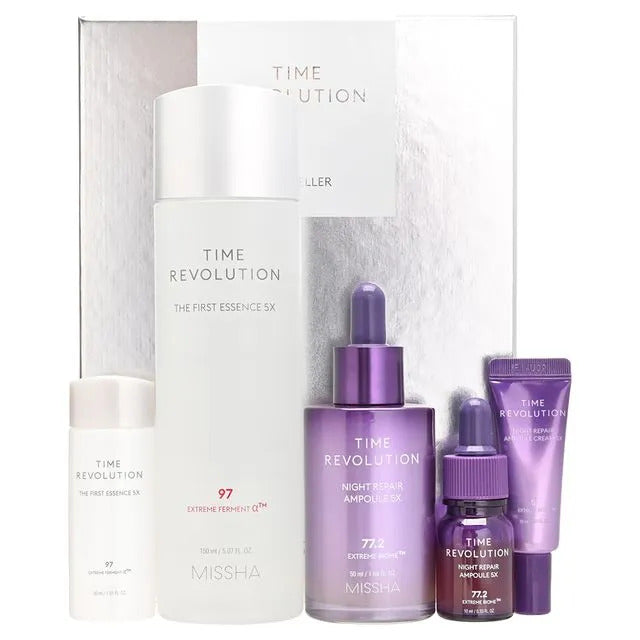 MISSHA | Time Revolution Night Repair Best seller set 5x