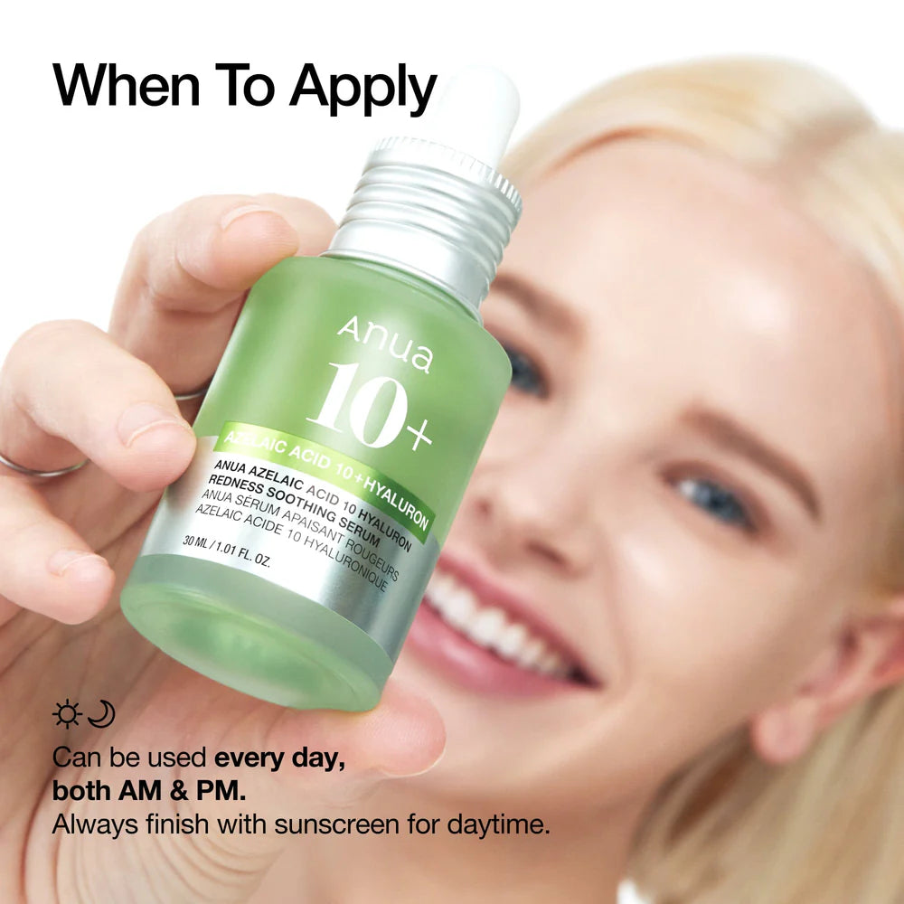 ANUA | Azelaic Acid 10 Hyaluron Redness Soothing Serum 30ml