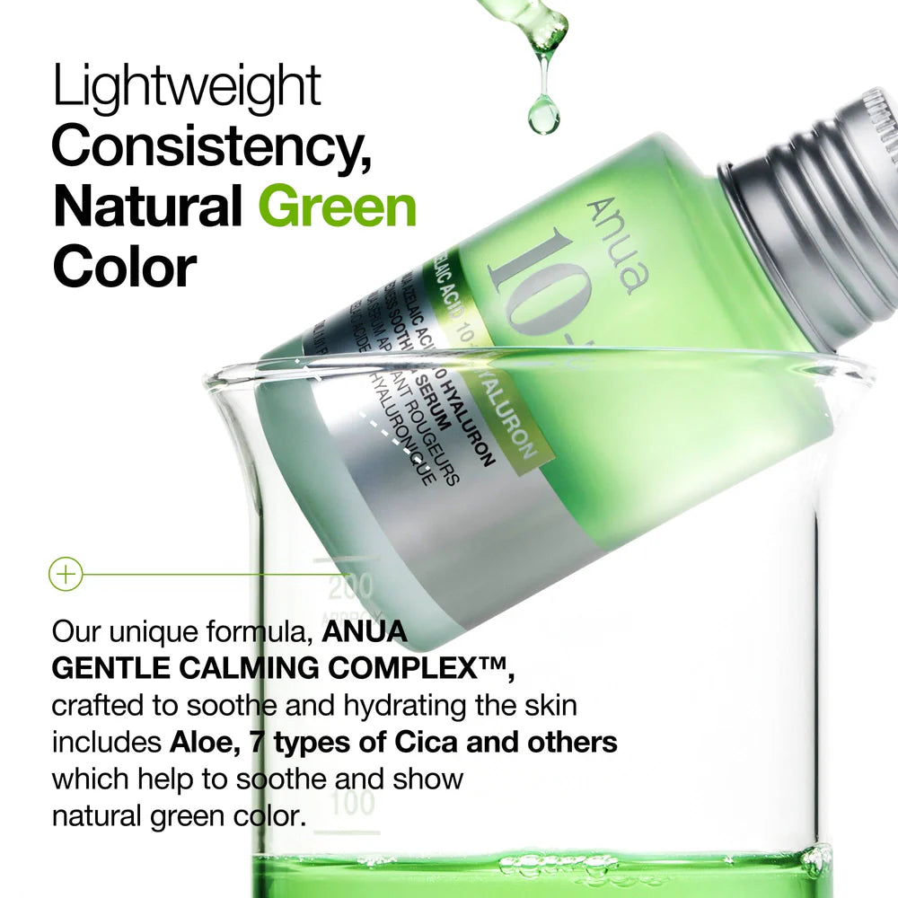 ANUA | Azelaic Acid 10 Hyaluron Redness Soothing Serum 30ml