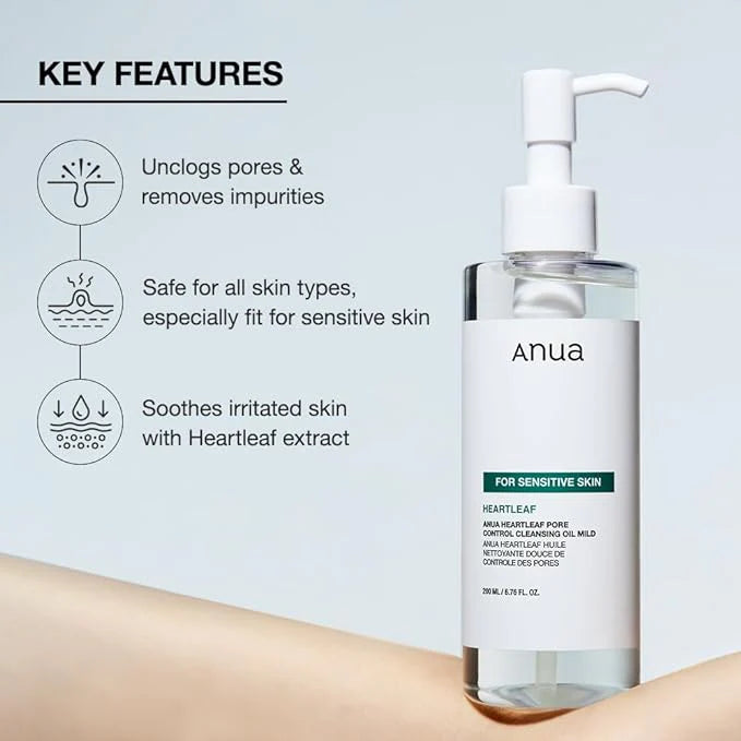 ANUA | Heartleaf Pore Cleansing Oil Mild 200ml