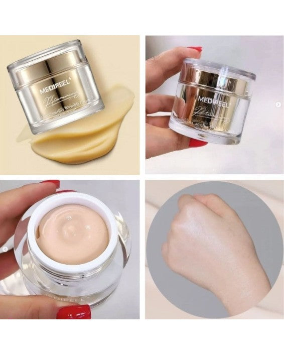 Medi-Peel | Peptide9 Golden Camellia Wrinkle Cream - 50g (Crema Anti-age)