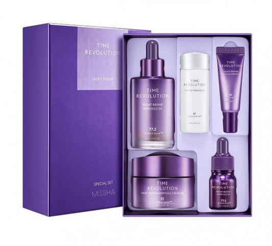 MISSHA | Time Revolution Night Repair Special Set 5x