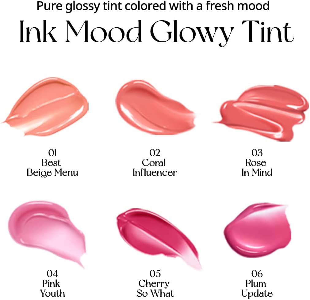 PERIPERA | Ink Mood Glowy Tint 06 Plum Update 4g (Tinta Labbra)