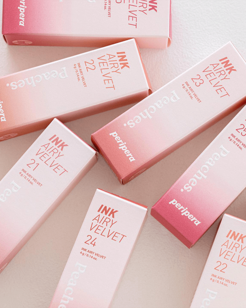 PERIPERA | Ink Airy Velvet Lip Tint - 23 In the Peachlight (Tinta Labbra)