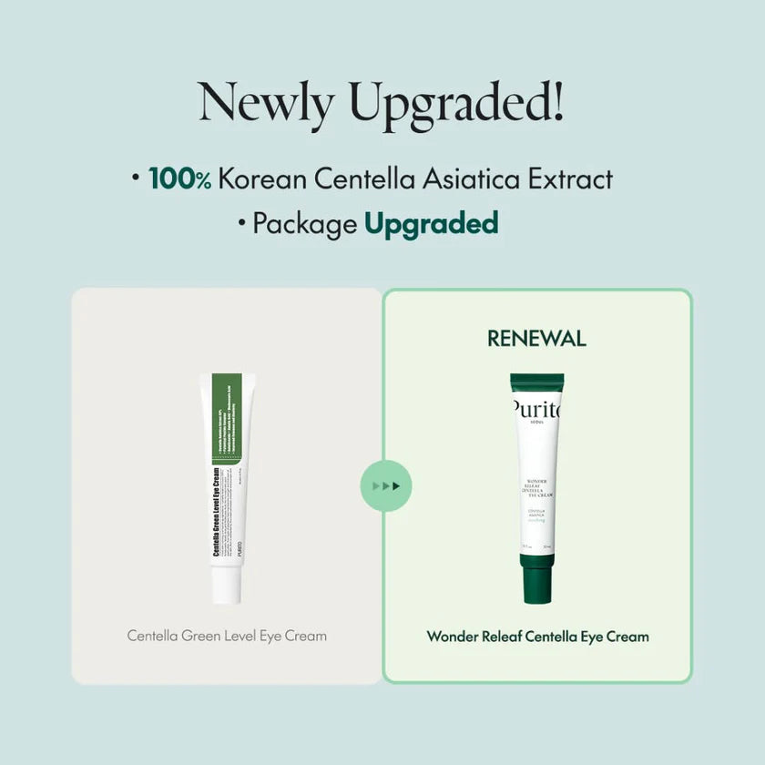 PURITO | Wonder Releaf Centella Eye Cream 30ml (Crema Contorno Occhi)
