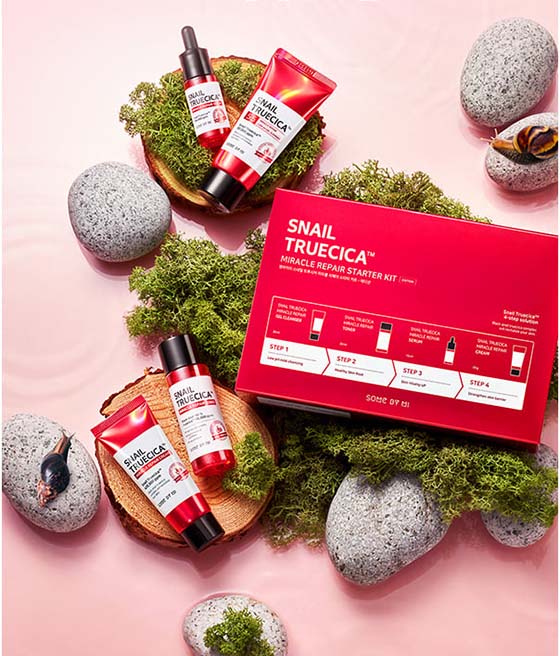 Some by Mi | Snail Truecica Miracle Repair Starter Kit - 4pcs (RIPARATRICE)