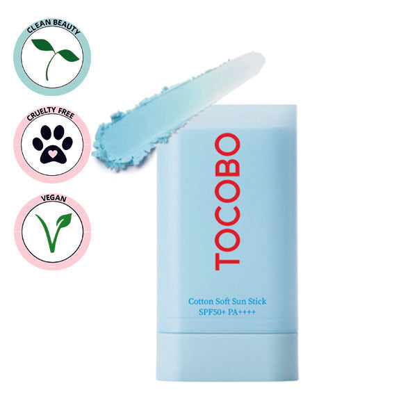 TOCOBO | Cotton Soft Sun Stick Spf 50+ Pa++++ 19gr (Stick protezione solare)