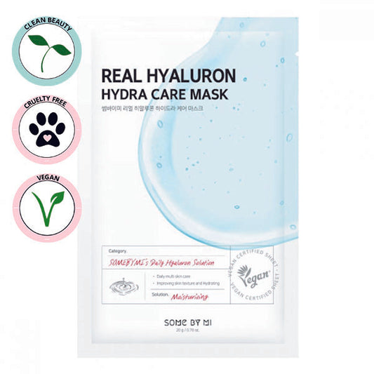 SOME BY MI | Real Hyaluron Hydra Care Mask (Maschera viso idratante)