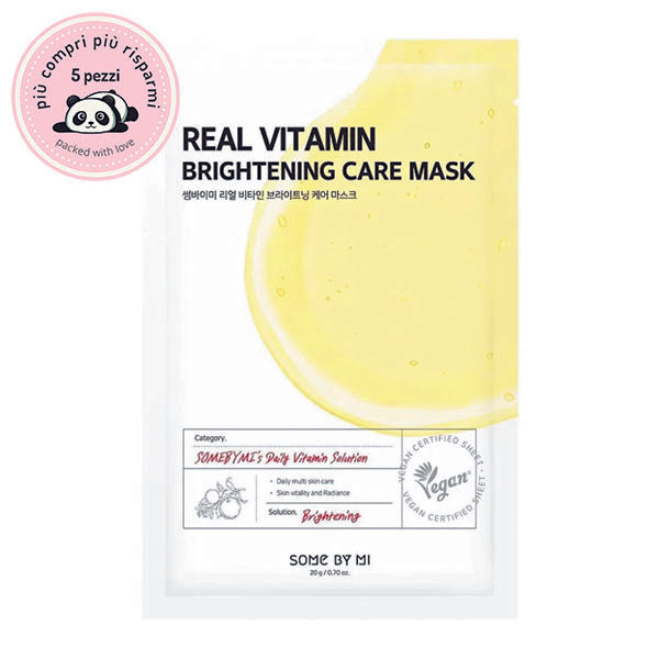 SOME BY MI | Real Vitamin Brightening Care Mask (Maschera viso illuminante)