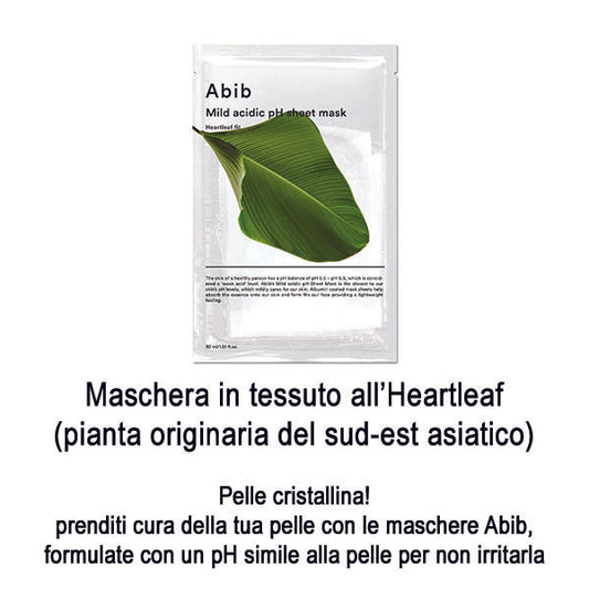 ABIB | Mild Acidic pH Sheet Mask Heartleaf Fit