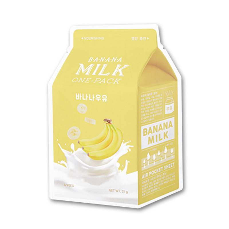 A'PIEU | Milk One-Pack Banana Sheet Mask Maschera Viso