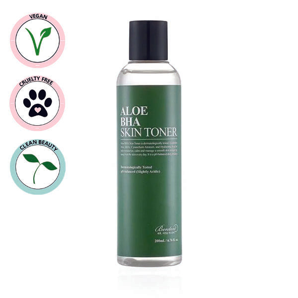 BENTON | Aloe BHA Skin Toner 200 ml - Tonico Viso