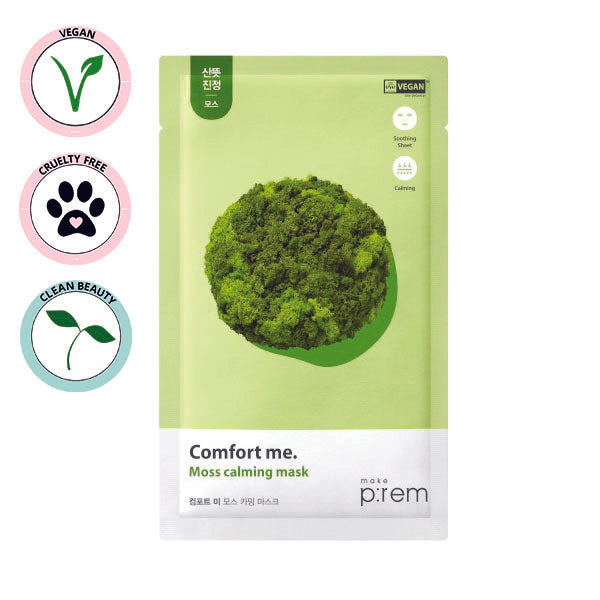 MAKE P:REM | Confort Me Moss Calming Mask