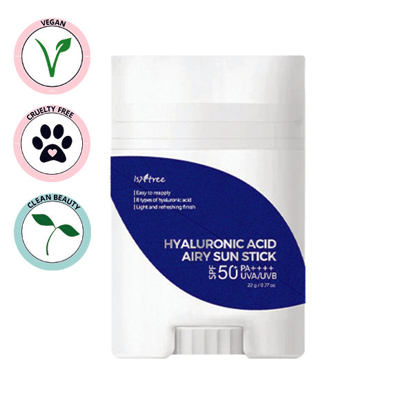ISNTREE | Hyaluronic Acid Airy Sun Stick (Protezione Solare)