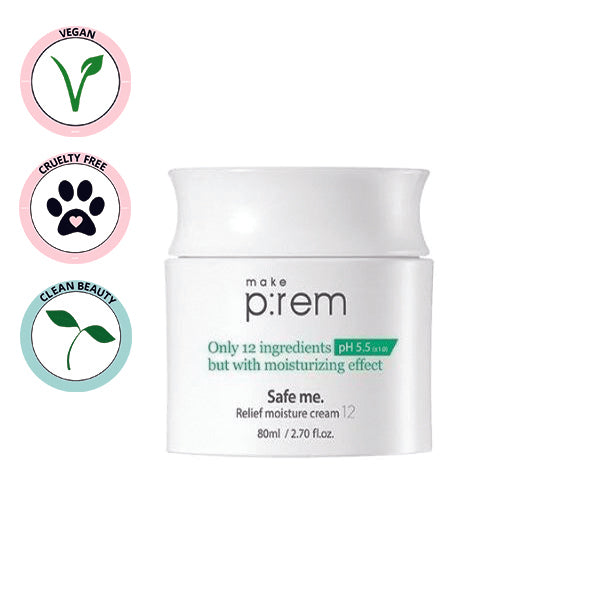 MAKE P:REM | Safe Me Relief Moisture Cream 80ml (Crema Viso)