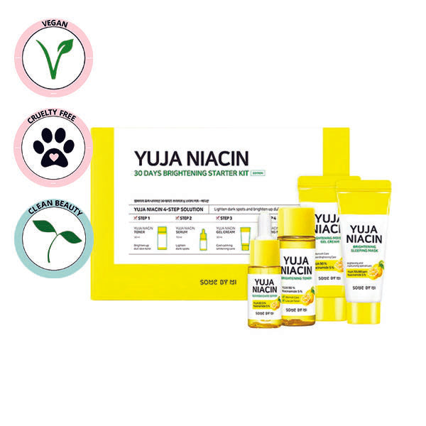 Some by Mi | Yuja Niacin 30 Days Miracle Brightening Starter Kit - 4pcs (ILLUMINANTE)