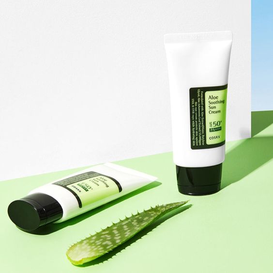 COSRX | Aloe Soothing Sun Cream SPF50+ PA+++ 50ml (Protezione Solare)