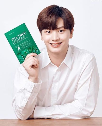SOME BY MI | Tea Tree Calming Glow Luminous Ampoule Mask 25 G Maschera In Tessuto