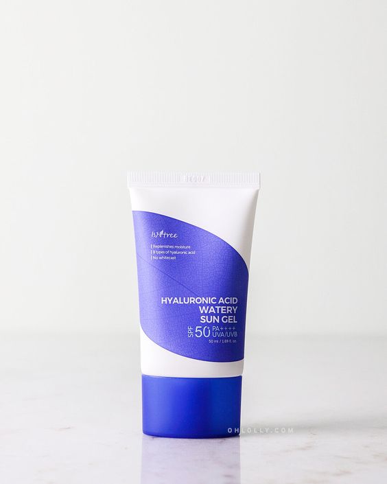 ISNTREE | Hyaluronic Acid Watery Sun Gel 50 ml (Protezione Solare)