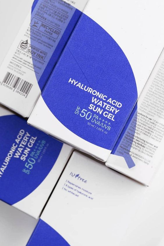 ISNTREE | Hyaluronic Acid Watery Sun Gel 50 ml (Protezione Solare)