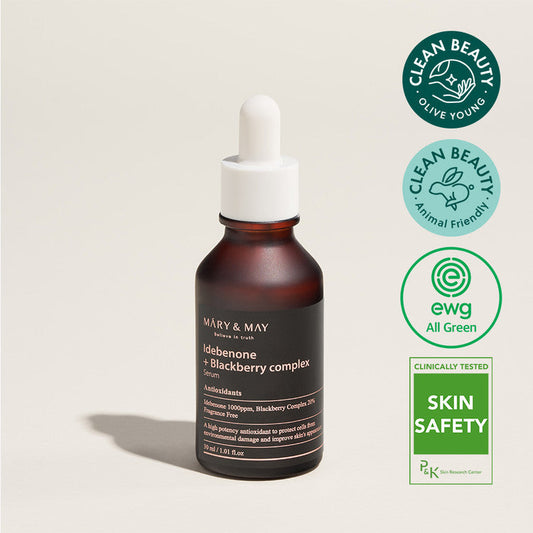 MARY&MAY | Idebenone + Blackberry Complex Serum 30ml (Siero Viso)