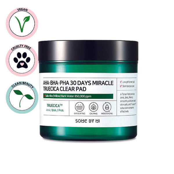 Some by Mi | Aha-Bha-Pha-30days Miracle Truecica Clear Pad - 70pcs