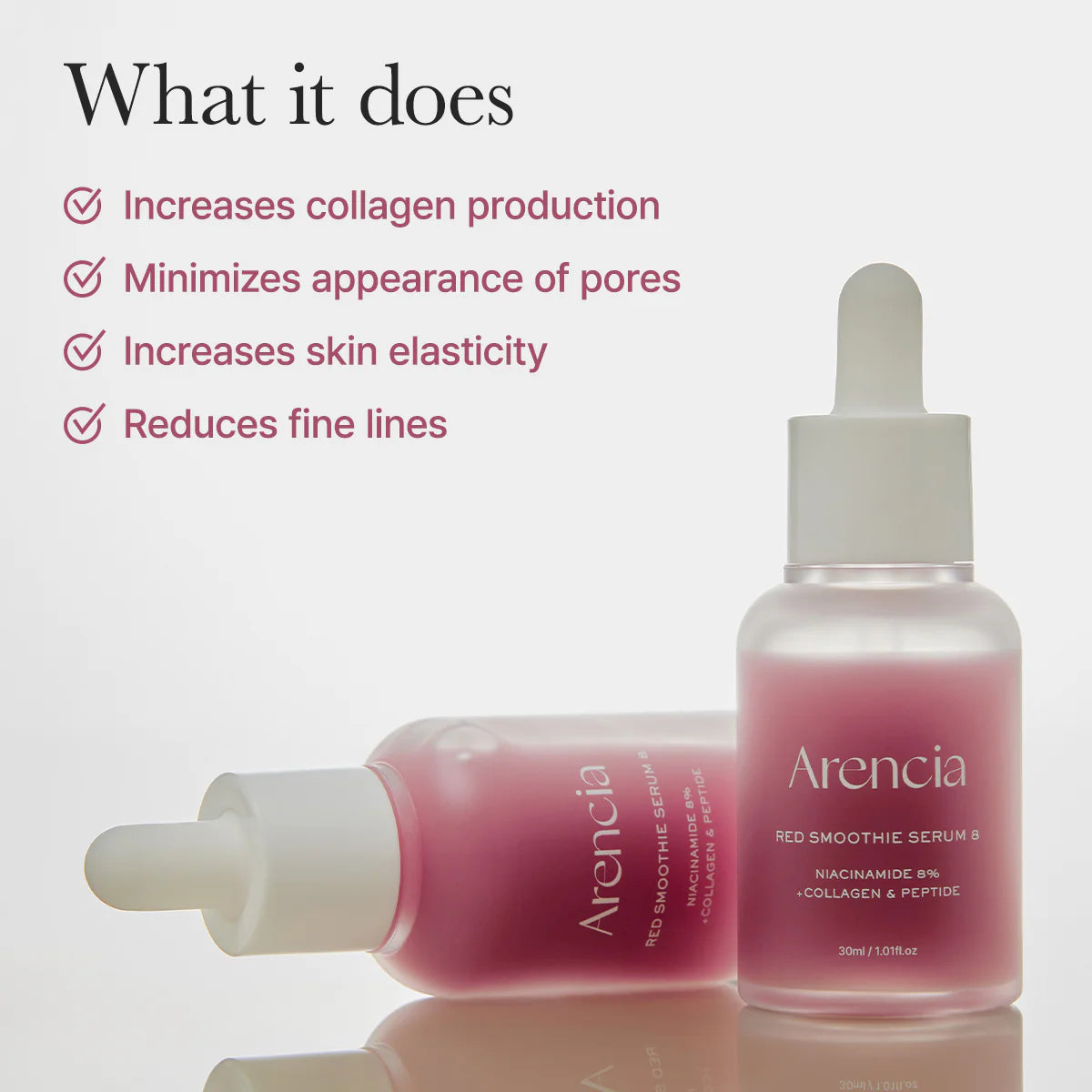 Arencia | Fresh Red Smoothie Serum 8 - 30ml