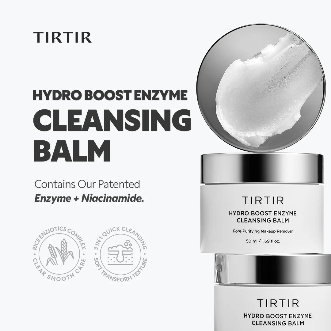 TIRTIR | Hydro Boost Enzyme Cleansing Balm 120ml (Balsamo Detergente)