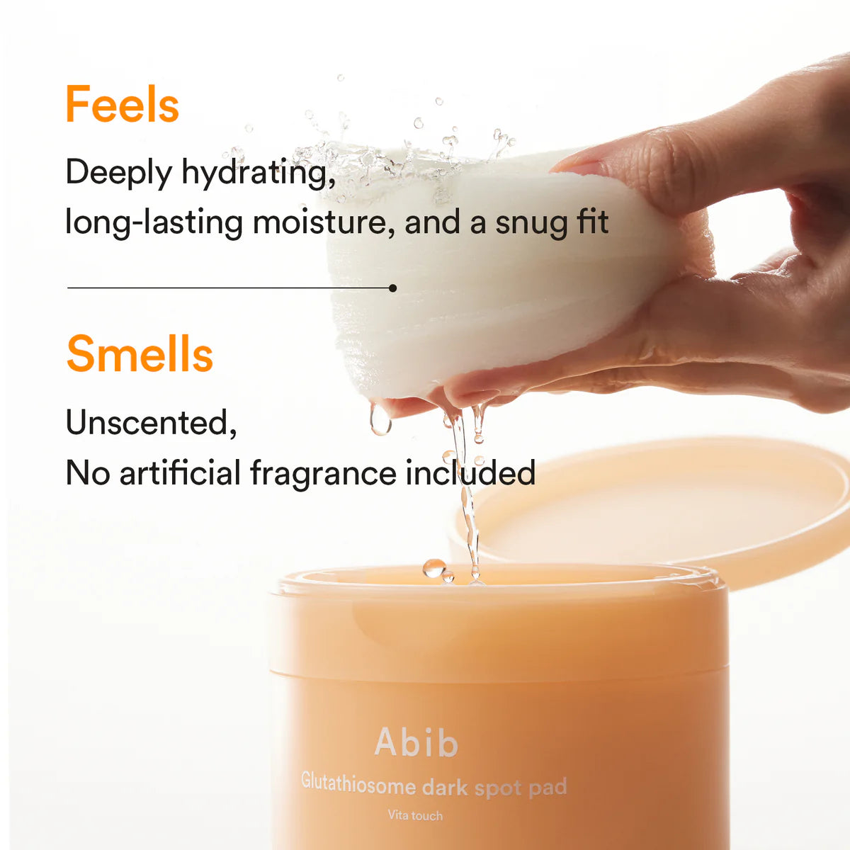 ABIB | Glutathiosome dark spot pad Vita touch 60 pads