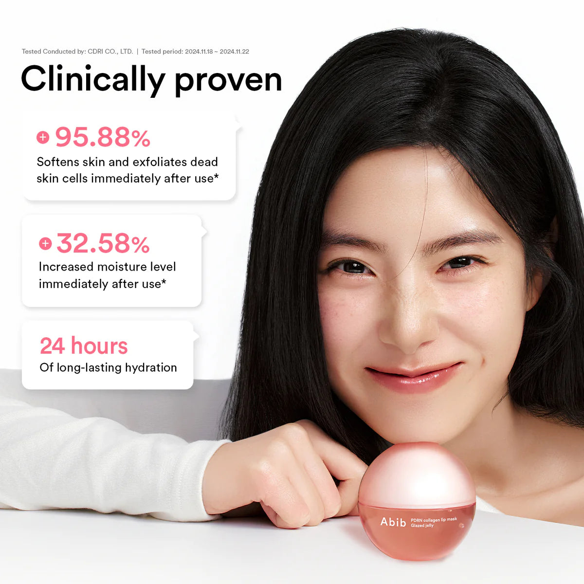 ABIB | PDRN Collagen Lip Mask Glazed Jelly 11g (Maschera Labbra)