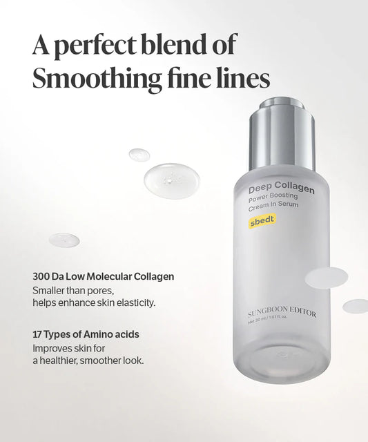Sungboon Editor | Deep Collagen Power Boosting Cream-In-Serum 30ml
