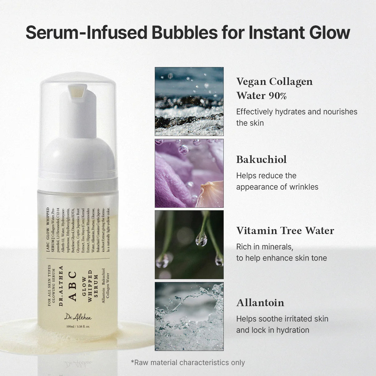 DR. ALTHEA | ABC Glow Whipped Serum 100ml (Siero schiumogeno)