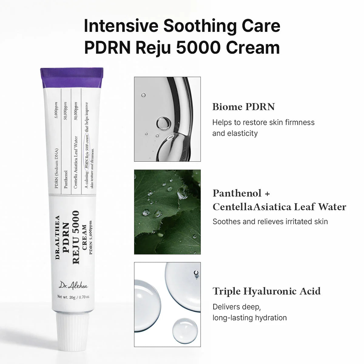 DR. ALTHEA | PDRN Reju 5000 Cream 20g (Crema viso)