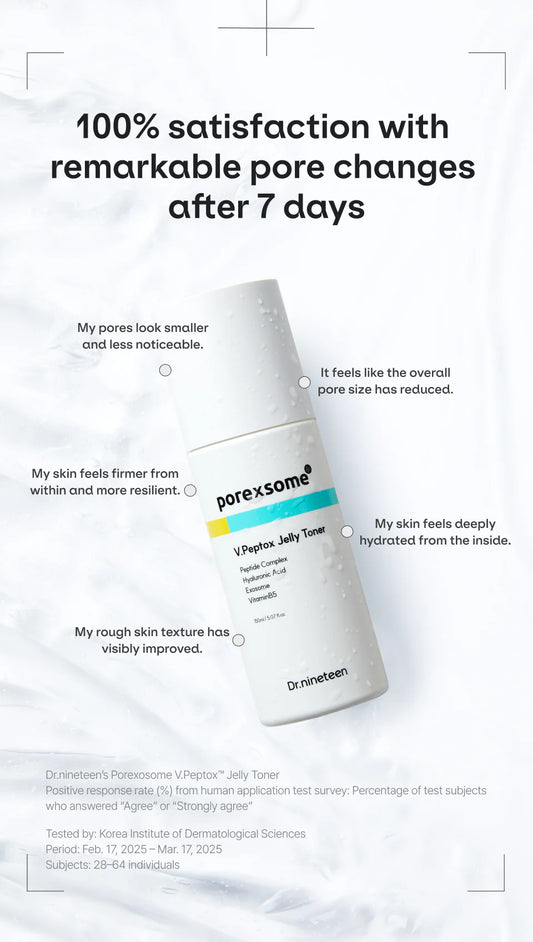 Dr.ninteen | PoreXsome V.Peptox Jelly Toner 150ml (Tonico gel)