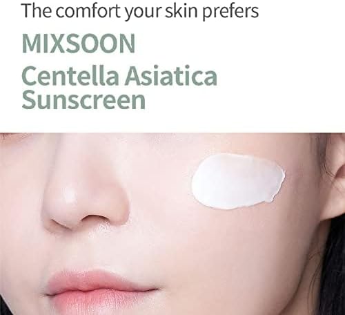 MIXSOON | Centella Sun Cream SPF50+ PA++++ 50g (Protezione Solare)